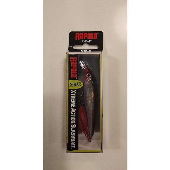 Rapala X Rap  8  3 1/8"   1/4oz  XR 8  3'-5' Swim Depth Silver - Picture 2 of 4